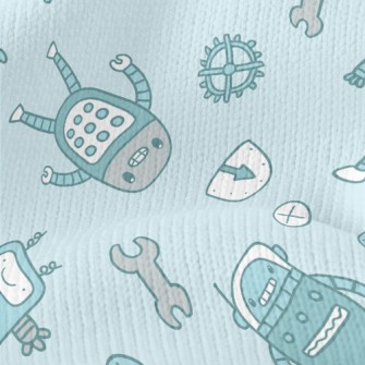 Smiling Robot Stretch Jersey