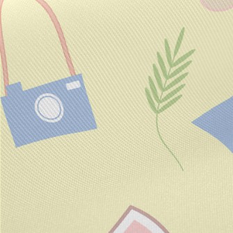 Laptop Camera Candle Midweight Cotton Poplin