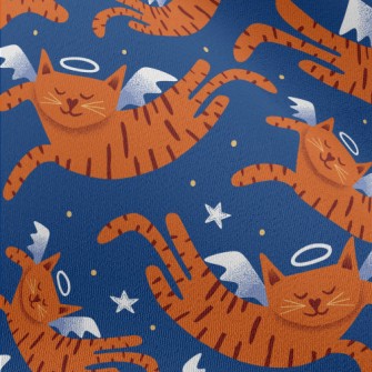 Smiling Angel Cat Chiffon