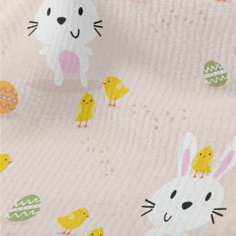 Cartoon Bunny And Chicken Terry