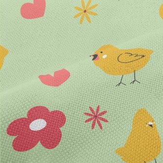 Chicks And Flowers Performance Linen