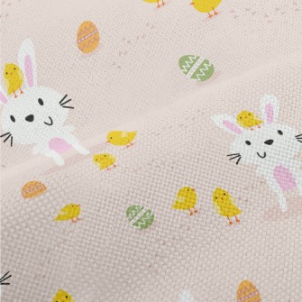Cartoon Bunny And Chicken Performance Linen