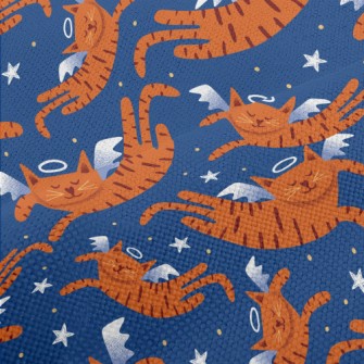 Smiling Angel Cat Performance Linen