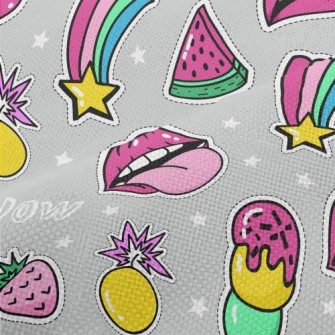Colorful Ice Cream Watermelon  Performance Linen