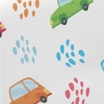 Colorful Mercedes Benz Cars Twill