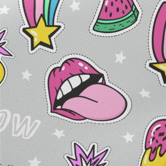 Colorful Ice Cream Watermelon  Twill