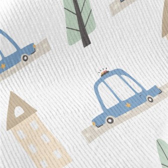 Patrol Police Car Standard Corduroy
