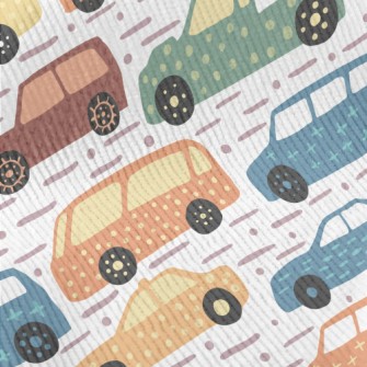 Geometric Decorative Car Standard Corduroy