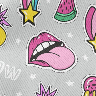 Colorful Ice Cream Watermelon  Standard Corduroy