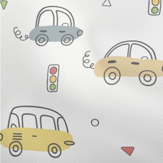 Cartoon Car Traffic Lights Dobby