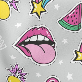 Colorful Ice Cream Watermelon  Stretch Ponte