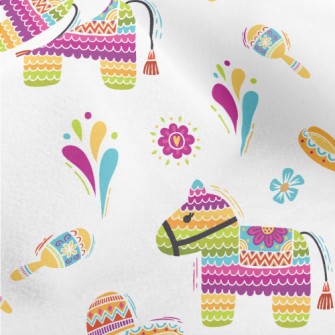 Mexican Rainbow Horse Micro Fleece