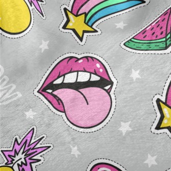 Colorful Ice Cream Watermelon  Minky