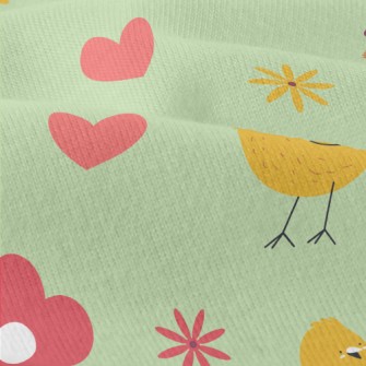 Chicks And Flowers Modern Jersey