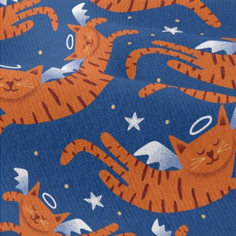 Smiling Angel Cat Modern Jersey