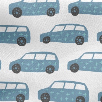 Shiny SUV Jersey Backed Fleece