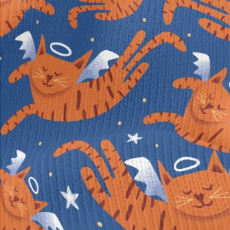 Smiling Angel Cat Stretch Jersey