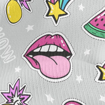 Colorful Ice Cream Watermelon  Stretch Jersey