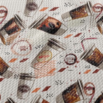 Visual Impact Coffee Cup Birdseye Piqué