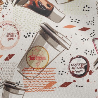 Visual Impact Coffee Cup Chiffon