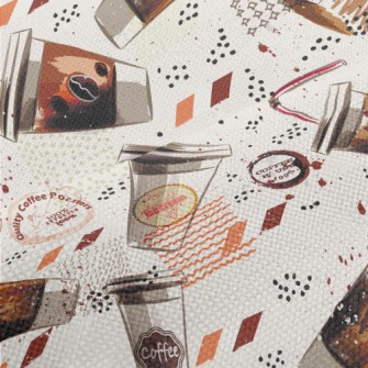Visual Impact Coffee Cup Performance Linen