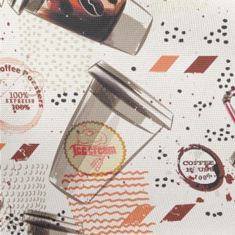 Visual Impact Coffee Cup Pongee