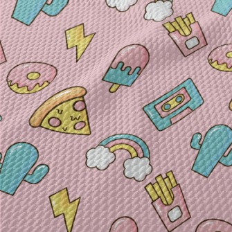 Pizza Donut Popsicles Birdseye Piqué