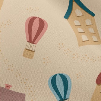 Cute Houses And Apartments Chiffon