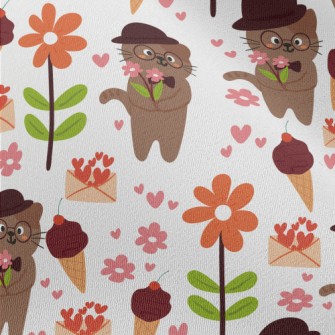 Gentleman Glasses Kitten Chiffon