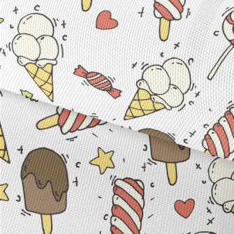 Delicious Ice Cream Popsicles Waterproof Oxford