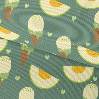 Melted Melon Ice Cream Waterproof Oxford