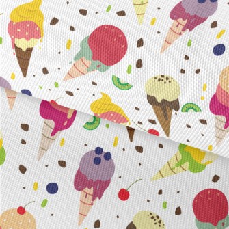 Colorful And Delicious Ice Cre Waterproof Oxford