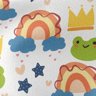 Rainbow Frog King Waterproof Canvas