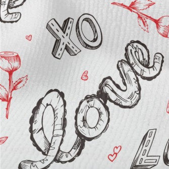 Creative XO Love Text Terry