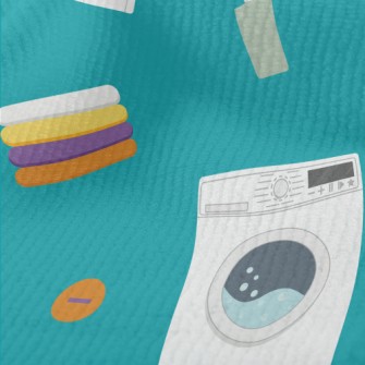 Colorful Clothes Washing Machi Terry