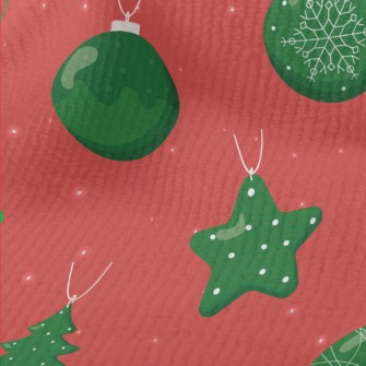 Christmas Tree Ball Ornament Terry