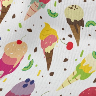 Colorful And Delicious Ice Cre Terry