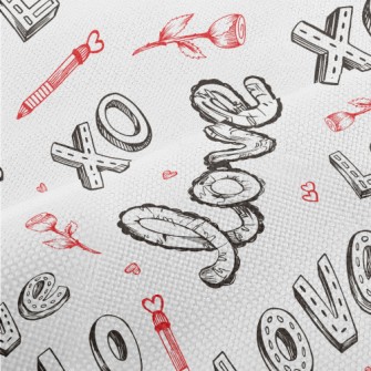 Creative XO Love Text Performance Linen