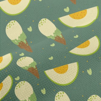 Melted Melon Ice Cream Performance Linen