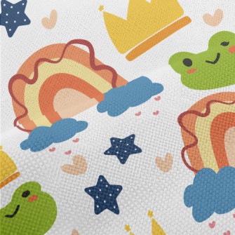 Rainbow Frog King Performance Linen