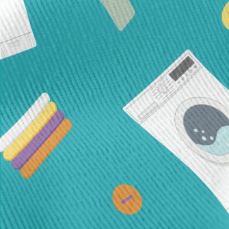 Colorful Clothes Washing Machi Standard Corduroy