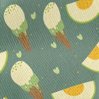 Melted Melon Ice Cream Standard Corduroy