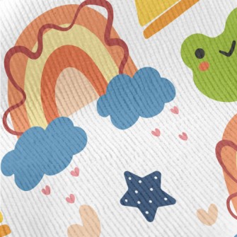 Rainbow Frog King Standard Corduroy