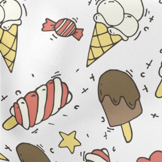 Delicious Ice Cream Popsicles Stretch Ponte