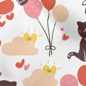 Bow Cat Micro Fleece