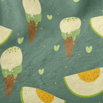 Melted Melon Ice Cream Minky