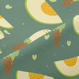 Melted Melon Ice Cream Piqué