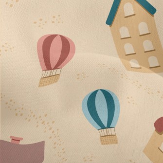Cute Houses And Apartments Lightweight Performance Linen