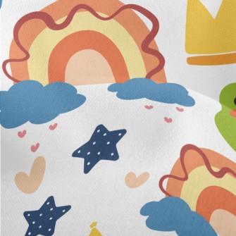 Rainbow Frog King Lightweight Performance Linen
