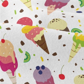 Colorful And Delicious Ice Cre Modern Jersey
